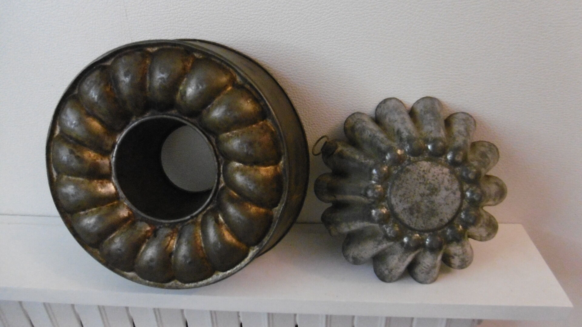 Antique cake moulds