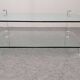 Glass and Lucite coffee table by Karl Springer, USA circa 1980