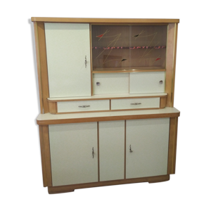 Buffet formica et verre 1960