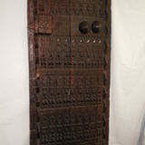 Old Dogon attic door