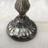 Eglolated glass candlestick
