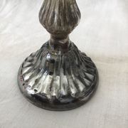 Eglolated glass candlestick