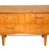 Chest of drawers in oak, Denmark, 1960