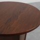 Art Deco round Oak Side Table, France 1930s