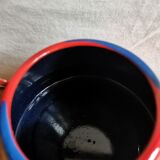 Enamelled metal kettle pitch 70 design style memphis