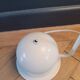 Lampe de bureau vintage articulée laquée blanc