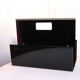 Porte revues 70's plexi noir Roche bobois