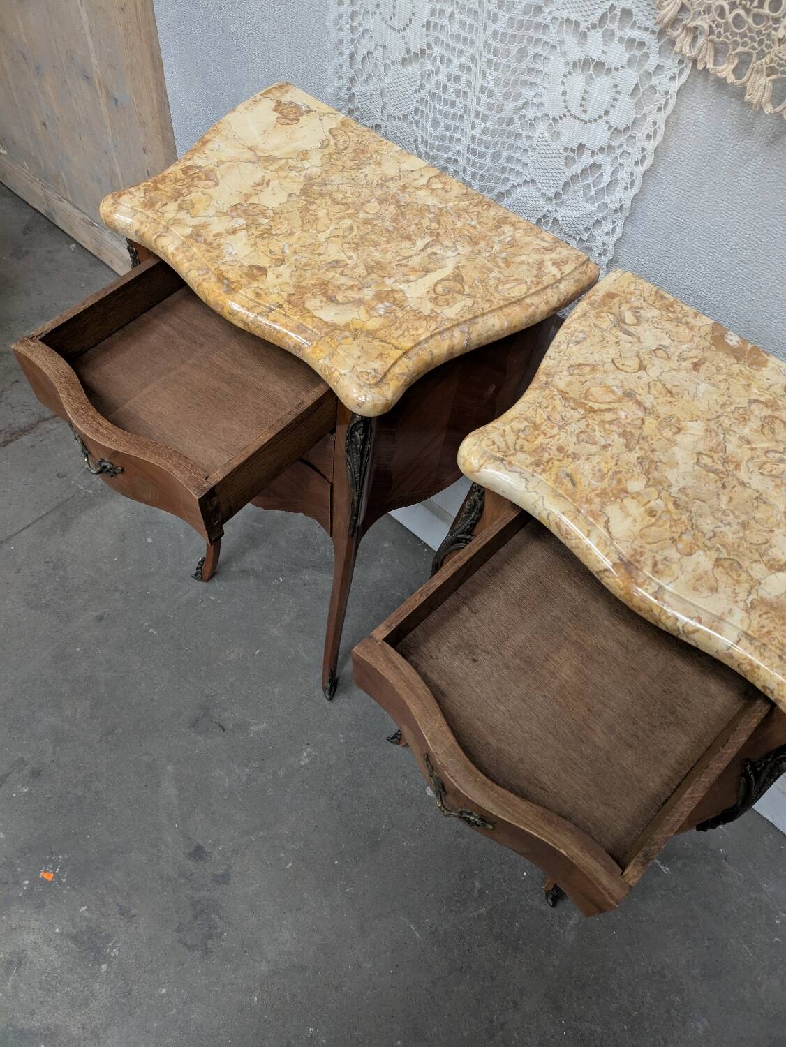 Pair of Louis XV bedside tables