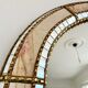 Large vintage Spanish Venetian-style wall mirror, brass, 1980s Hollywood Regency