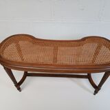 Wooden piano bench and canning