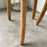 Set of three high tripod farmhouse stools