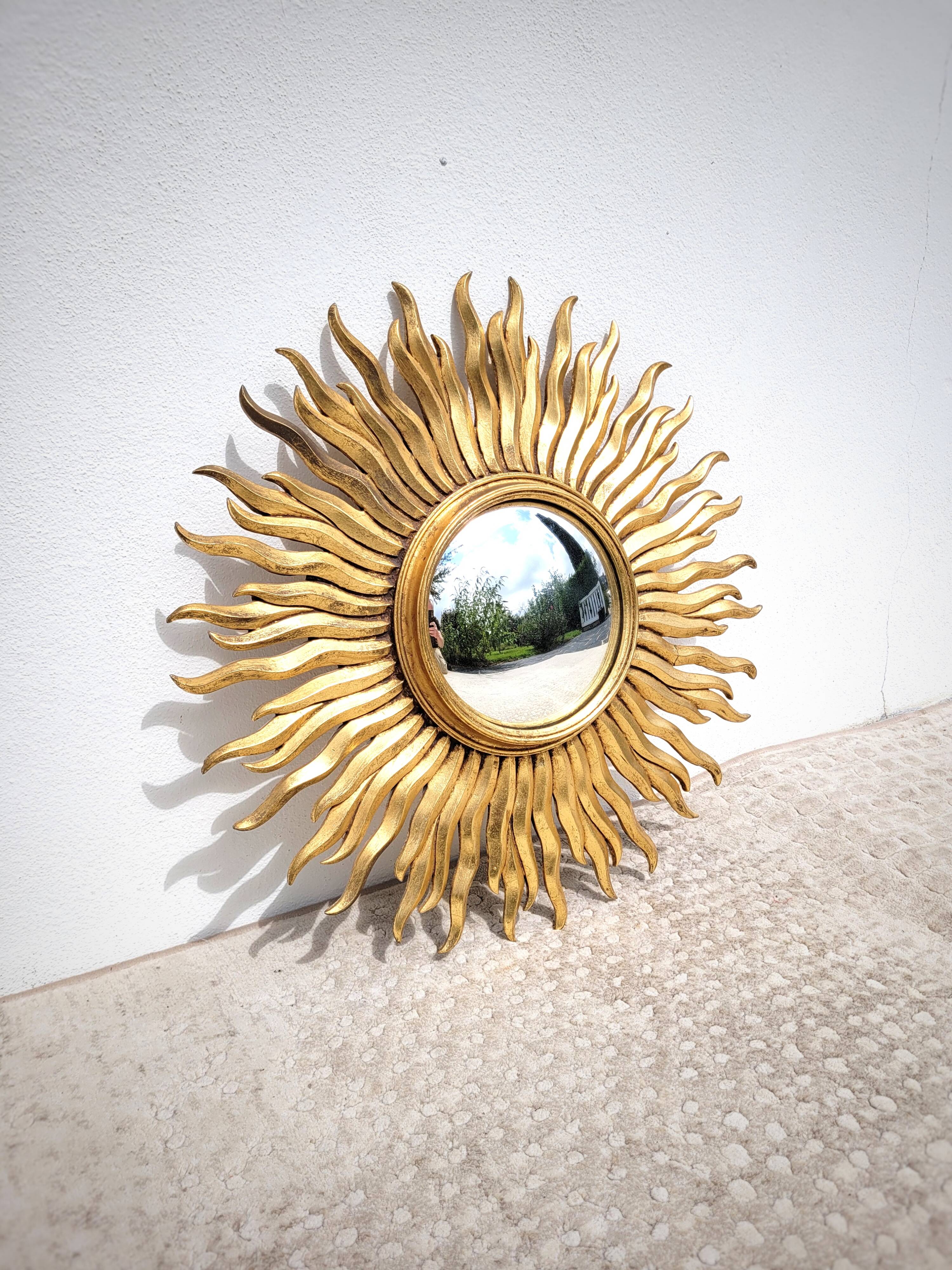 Mirror convex sun 1970 55cm