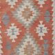 Vintage Turkish kilim, handwoven, 105x171 cm.