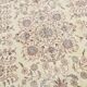 Soft Beige Floral Vintage Rug, One of a Kind Vintage Rug, 277x354 Cm
