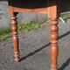 Oval flap table