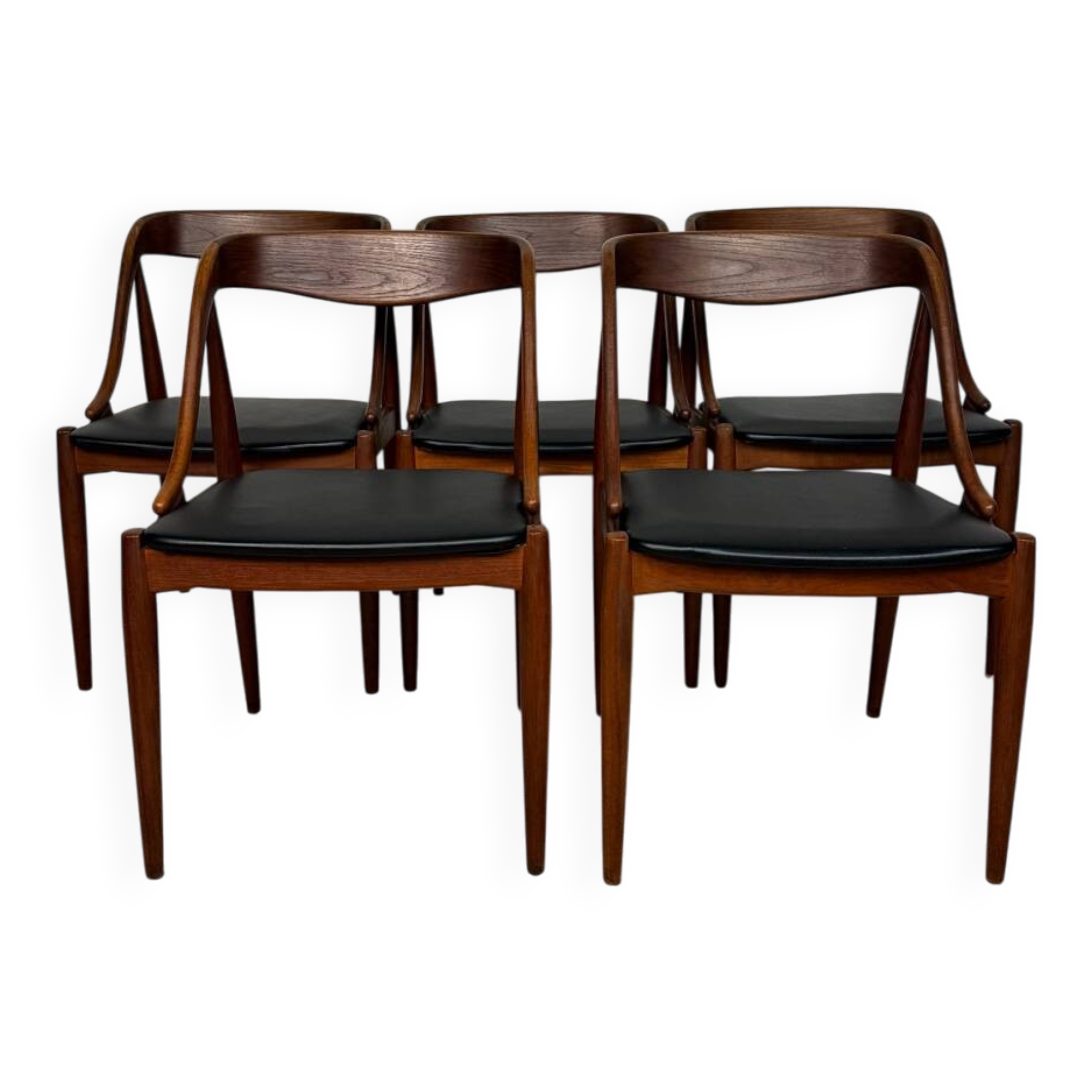 Scandinavian teak chairs – attributed to Johannes Andersen