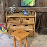 Renewed wooden stool
