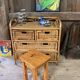 Tabouret en bois regain