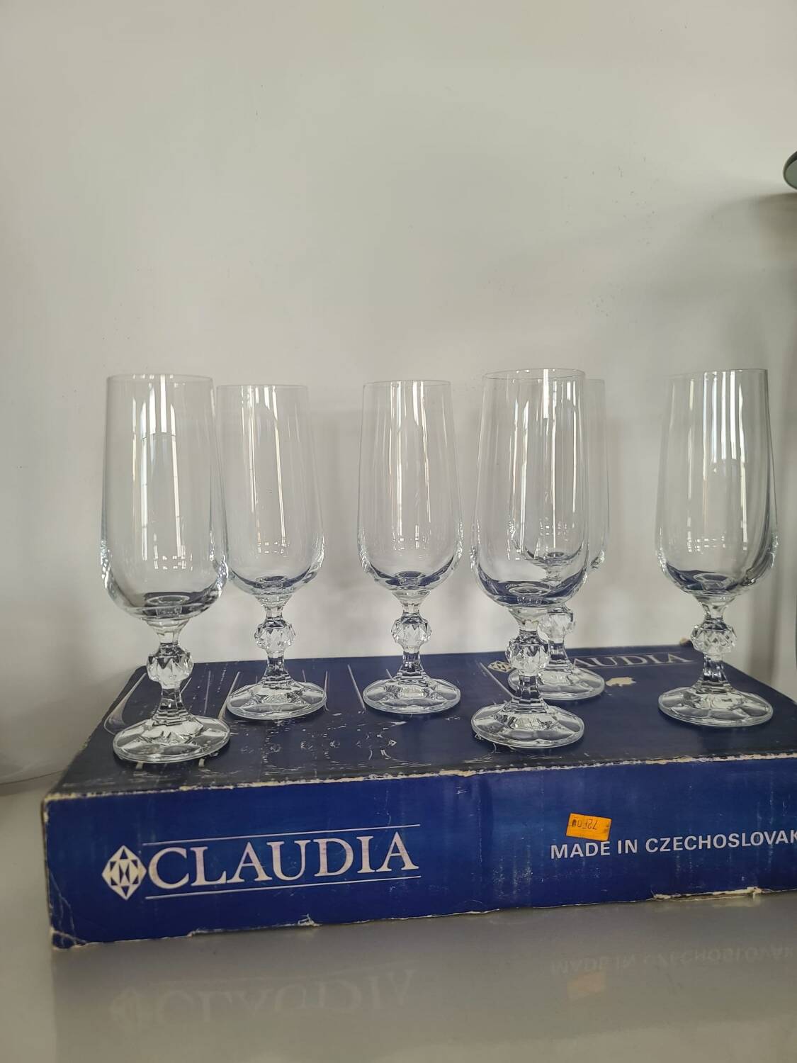 Lot de 6 flûtes à champagne