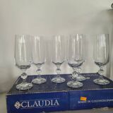 Lot de 6 flûtes à champagne