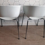 Series of 2 Sintesi chairs, Cantarutti design