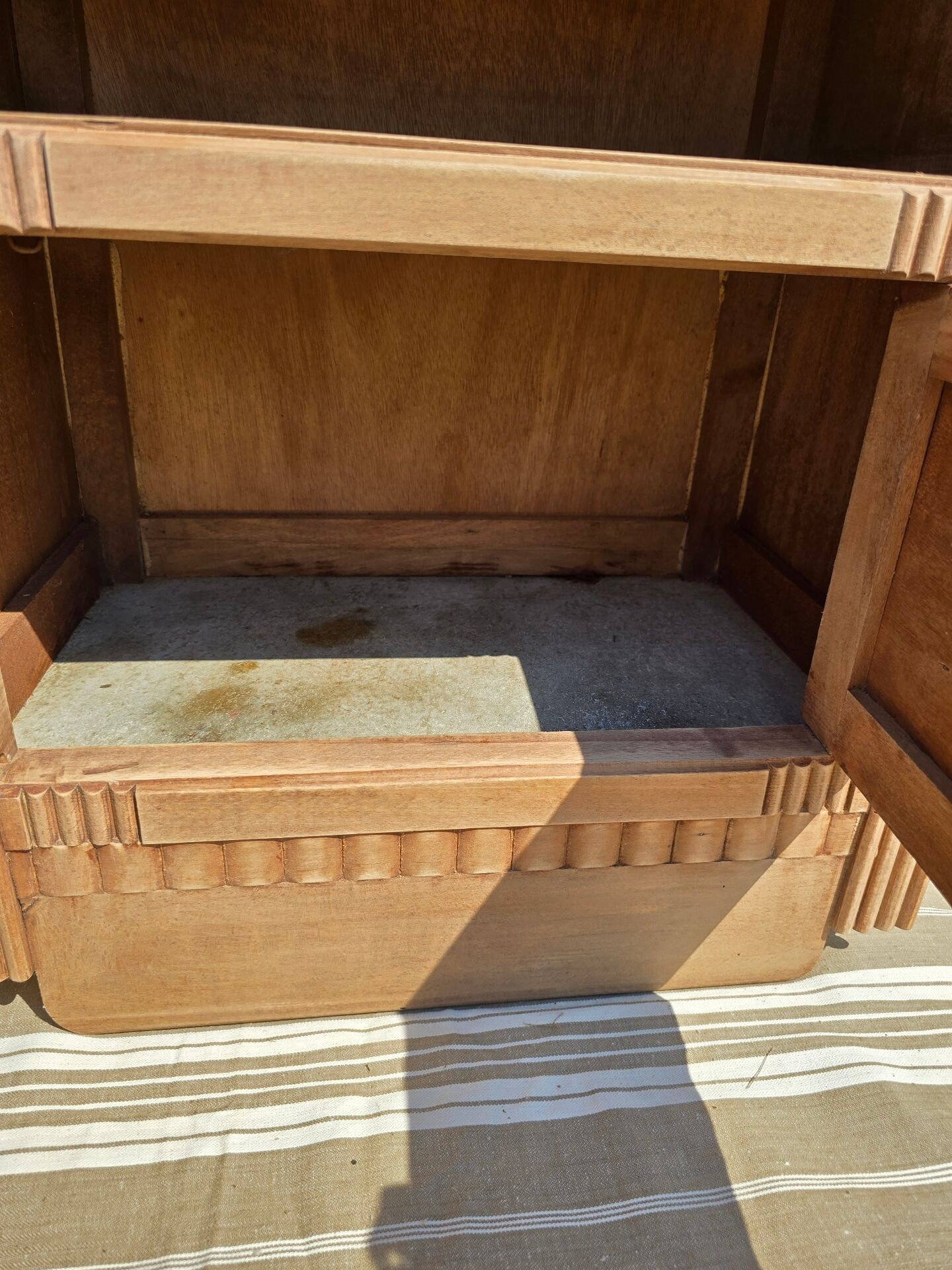 Bedside table or small Art Deco storage/occasional furniture