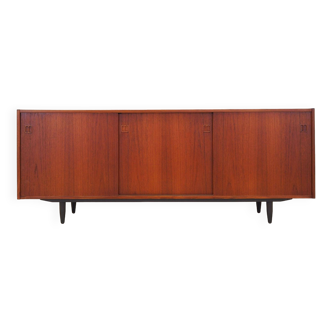 Buffet en teck, design danois, années 1970, production : Danemark