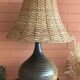 Pied de lampe en grès