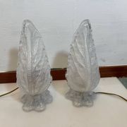 Murano Glass Table Lamps Set of 2