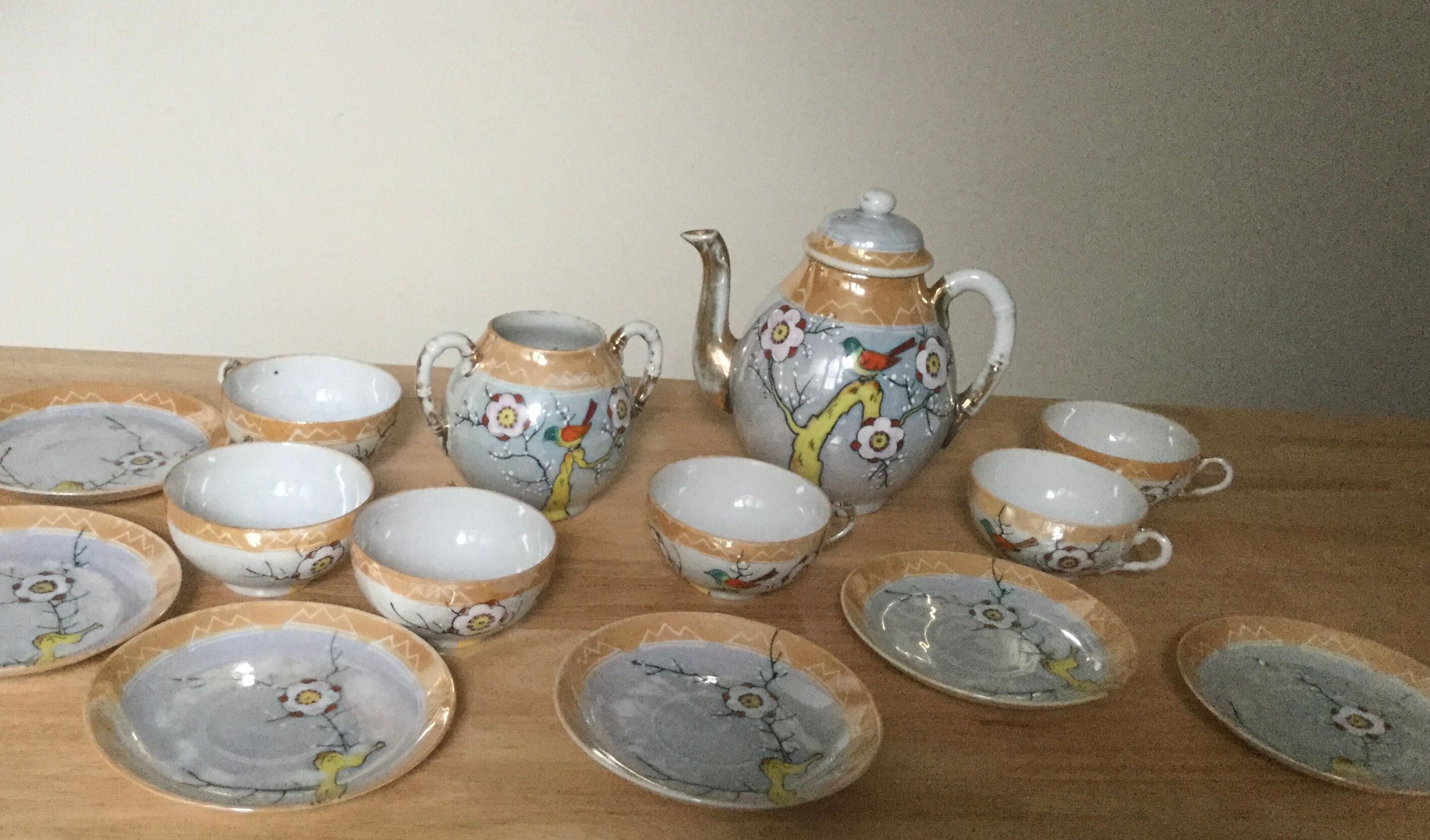 Japanese tea service