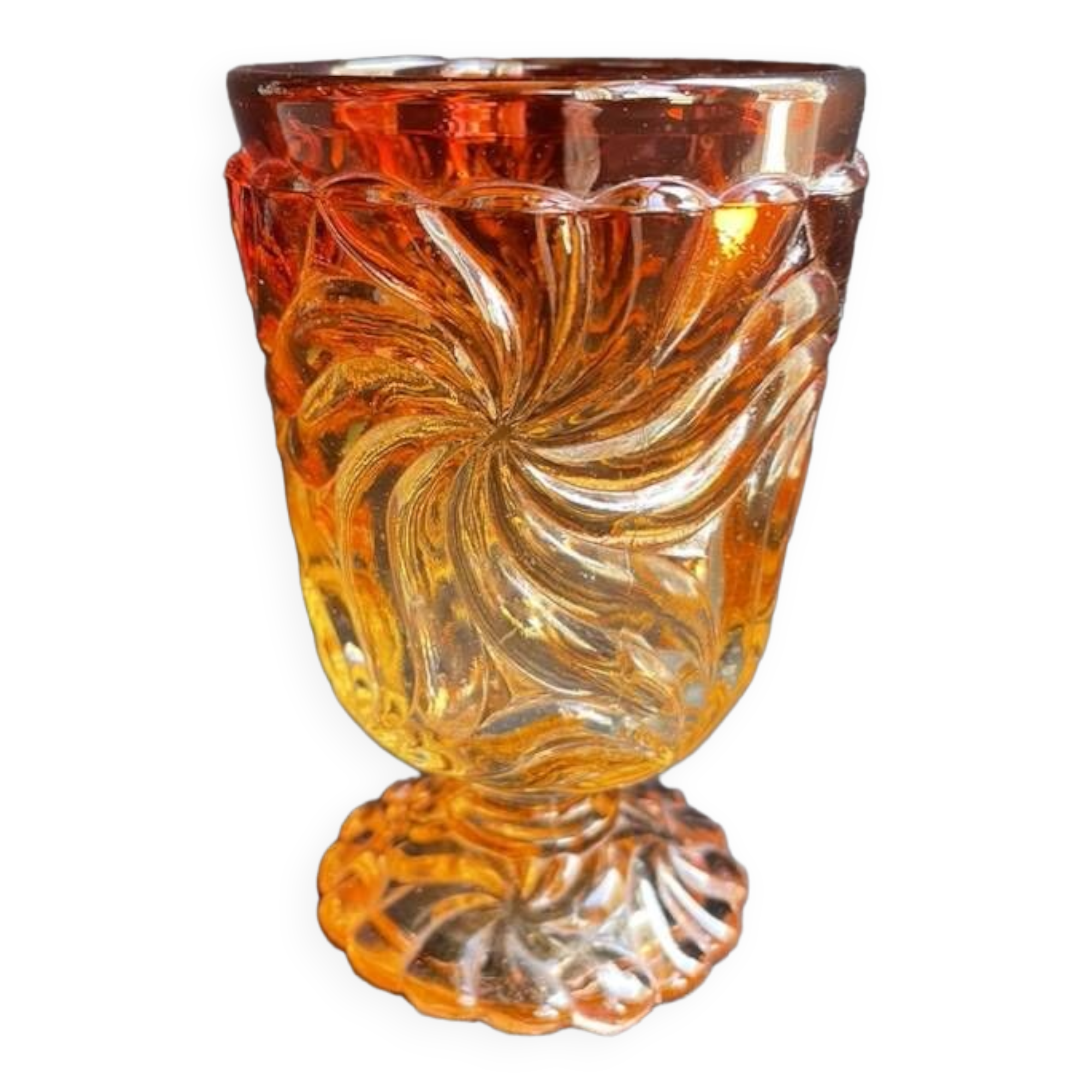 Verre d’eau Baccarat série Rosaces multiples XIXème