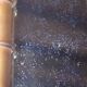 Miroir ancien bambou barbier vintage 35.5 x 42 cm