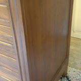 Commode en noyer massif