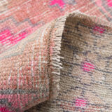 Handmade Faded Color Turkish Door Mat Rug