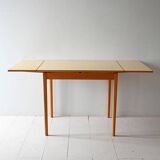 Table à manger vintage scandinave en formica