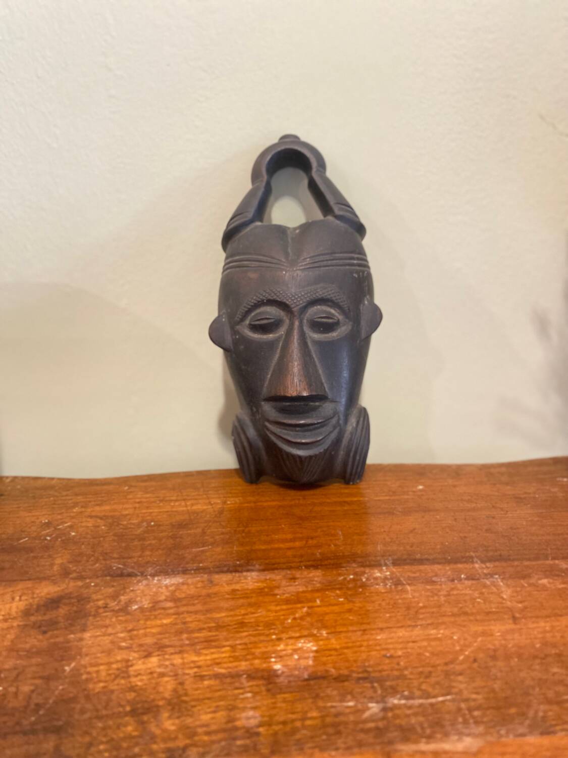 Pair of ethnic masks