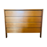 Chest of drawers 4 drawers in solid wood