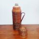 Old wicker thermos, small format