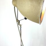 Floor lamp, old projector, flash photos