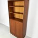 Vintage Danish teak bookcase from the 1960s.