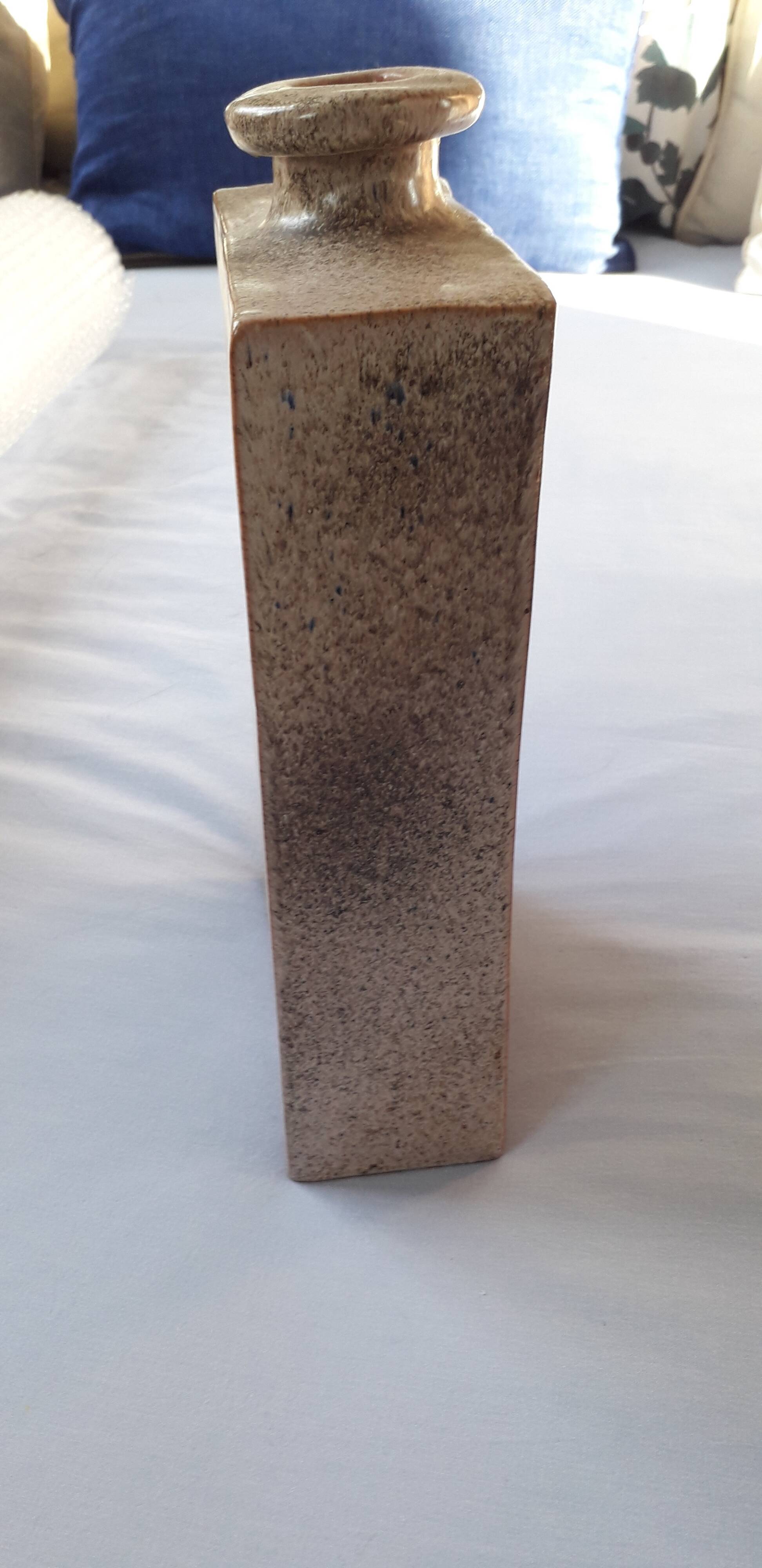 Very original vintage vase with geometric shape