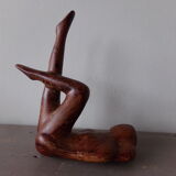 Ceramic woman's sculpture