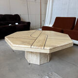 70’s italian travertine table