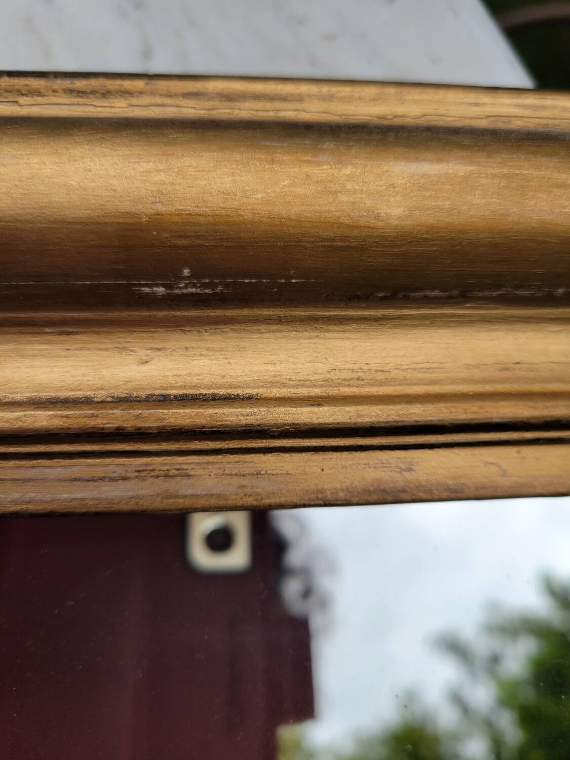 Louis Philippe gilded mirror, late 19th century