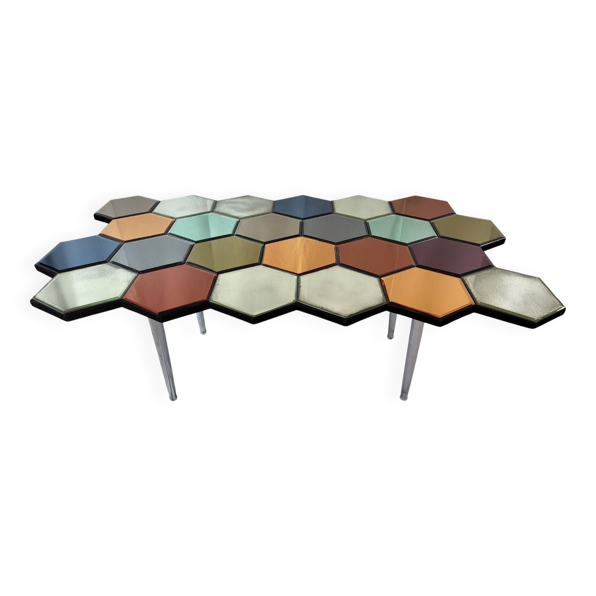 Olivier de Schrijver coffee table "Hexagonal" Ode's Design limited edition