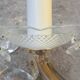 Pair of mid-century Murano glass tassel sconces, Treviso, Italy