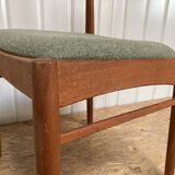 Kai Kristiansen Danish Teak Dining Chair K.S. Mobler Set of 6