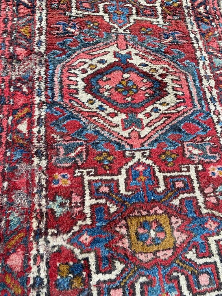 Mid-century Heriz carpet 116x62 cm