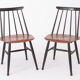 Pair vintage chairs ilmari tapiovaara for asko 1960s finland