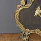 Ecran de Cheminée Louis XV en bronze fin XIX